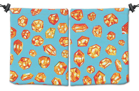 Gemstones Dice Bag